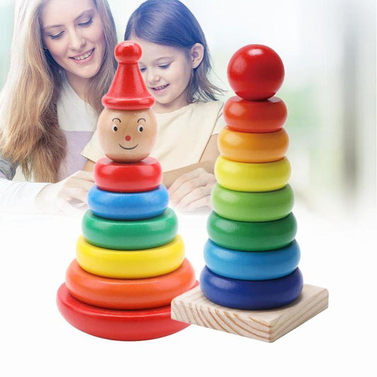 Baby Rainbow Tower - BooBoo Bear